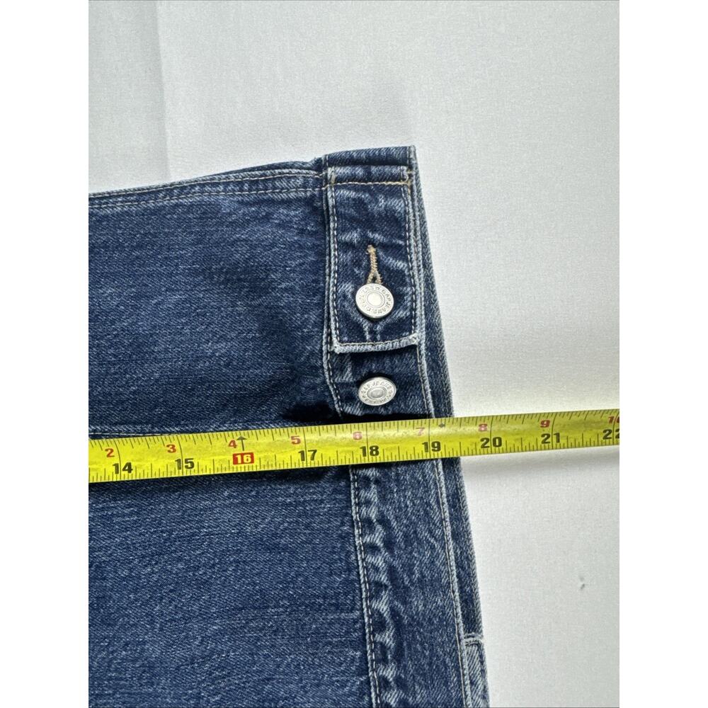 GAP Factory Store Women’s Small Blue Denim Jean Jacket Trucker Style - Picture 5 of 6
